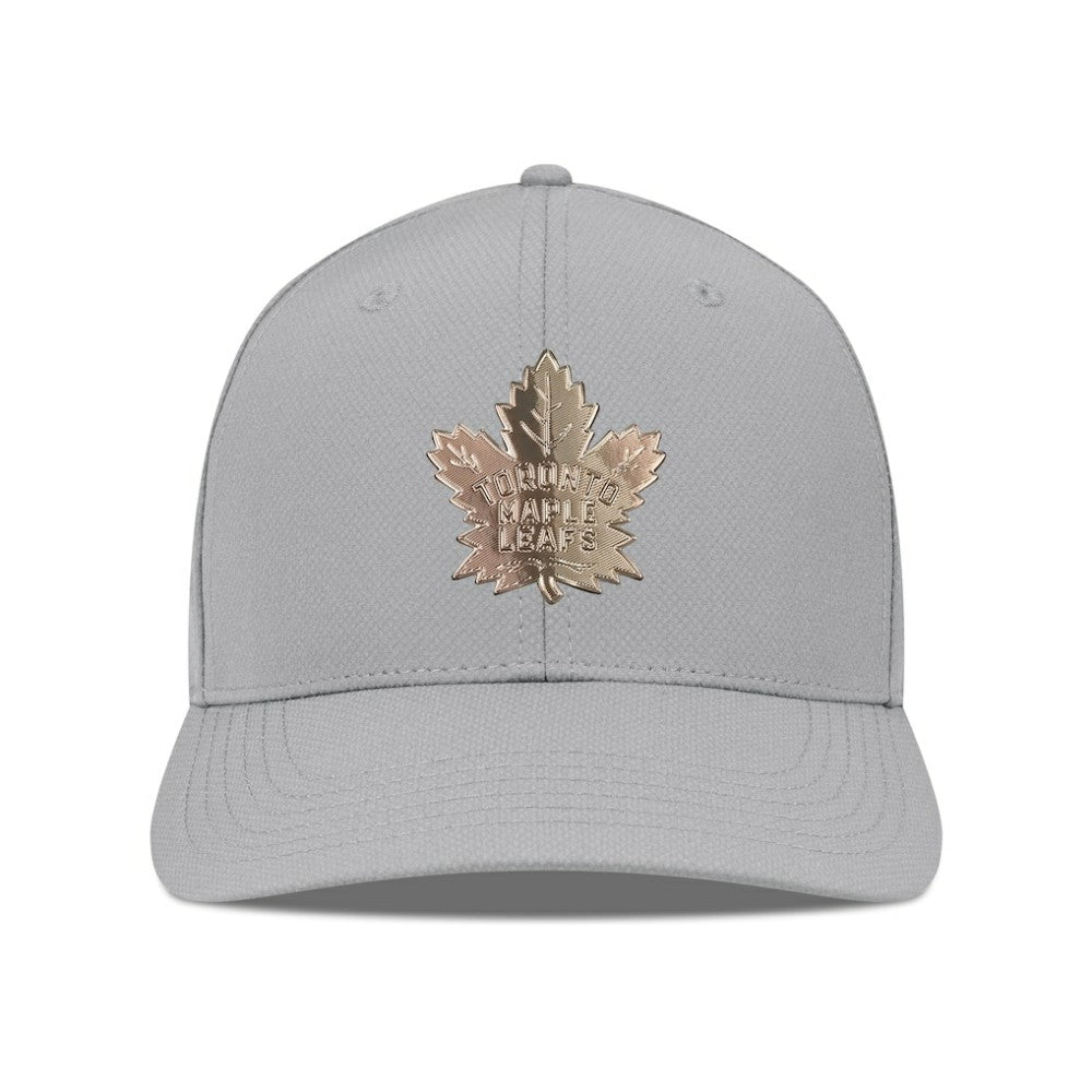 Toronto Maple Leafs - Levelwear Rise Copper Insignia Flex Hat Gray