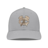 Chicago Blackhawks Levelwear Rise Copper Insignia Flex Hat Gray