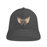Washington Capitals Levelwear Ascend Copper Insignia Vented Adjustable Hat Charcoal