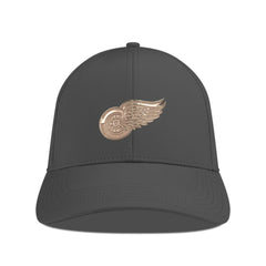 Detroit Red Wings - Levelwear Ascend Copper Insignia Vented Adjustable Hat Charcoal