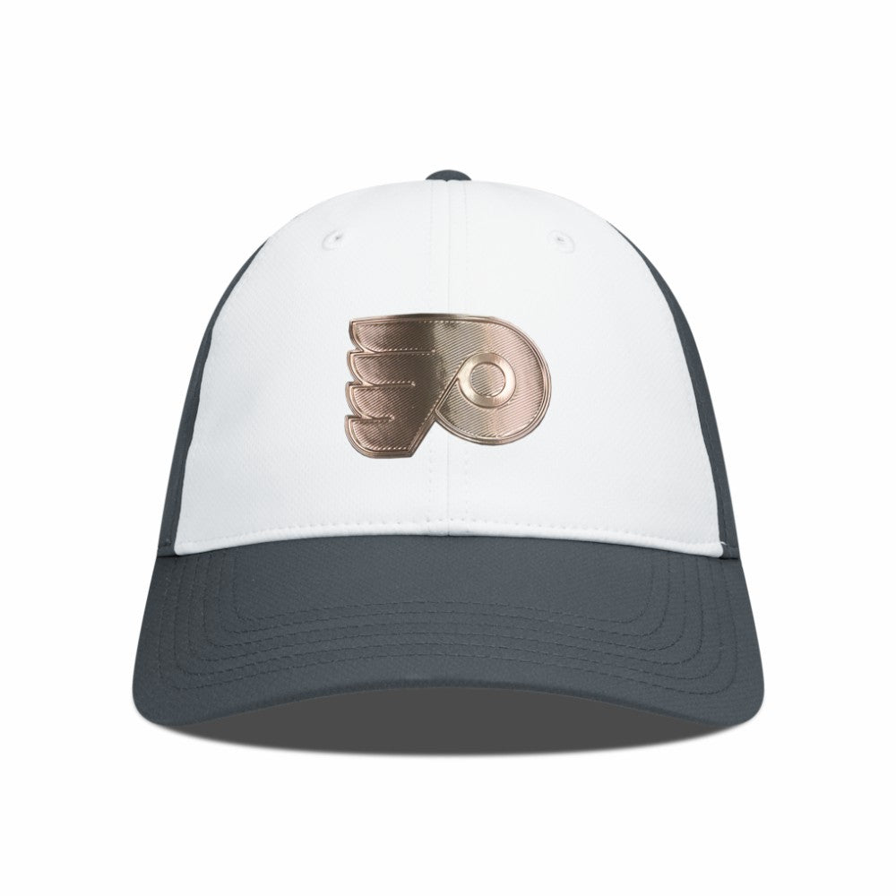 Philadelphia Flyers - Levelwear Endure Copper Insignia Adjustable Hat White/Charcoal