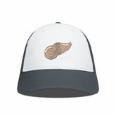 Detroit Red Wings - Levelwear Endure Copper Insignia Adjustable Hat White/Charcoal