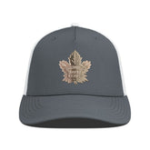 Toronto Maple Leafs - Levelwear Signal Copper Insignia Trucker Adjustable Hat Charcoal/White