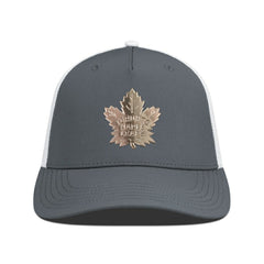 Toronto Maple Leafs - Levelwear Signal Copper Insignia Trucker Adjustable Hat Charcoal/White