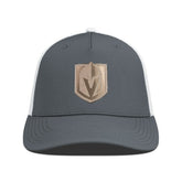 Vegas Golden Knights Levelwear Signal Copper Insignia Trucker Adjustable Hat Charcoal/White