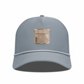New York Rangers Levelwear Gordon Copper Insignia Vented Adjustable Hat Gray
