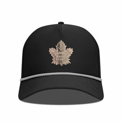 Toronto Maple Leafs - Levelwear Gordon Copper Insignia Vented Adjustable Hat Black