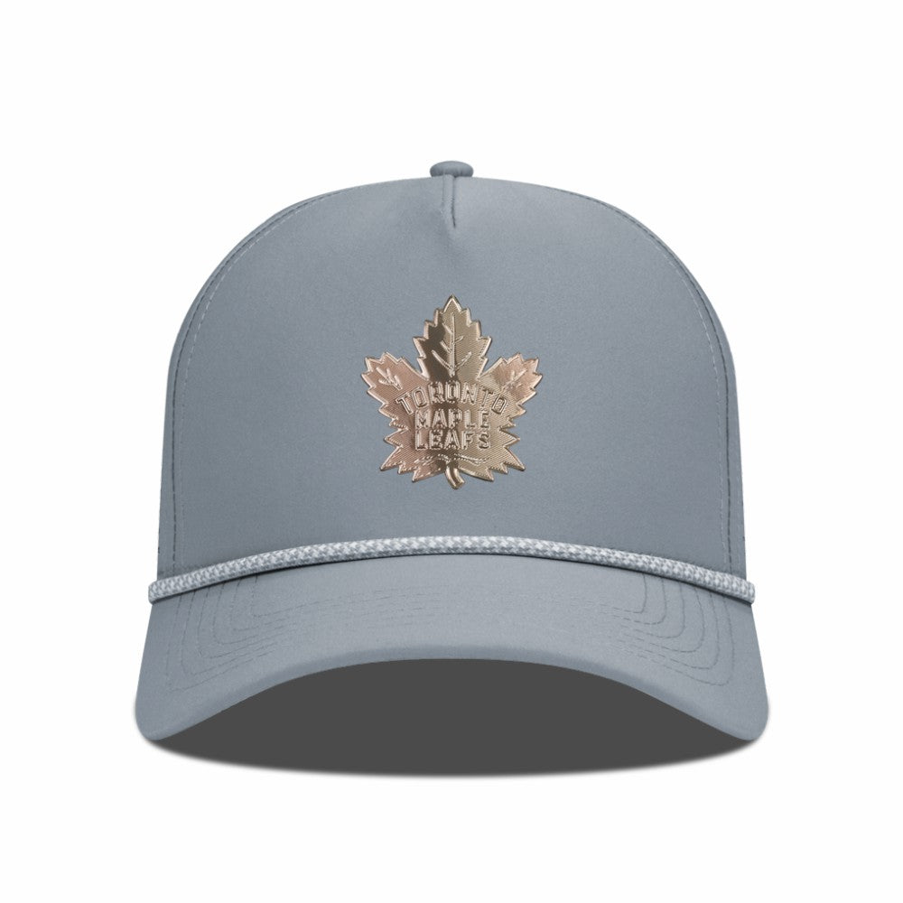 Toronto Maple Leafs - Levelwear Gordon Copper Insignia Vented Adjustable Hat Gray