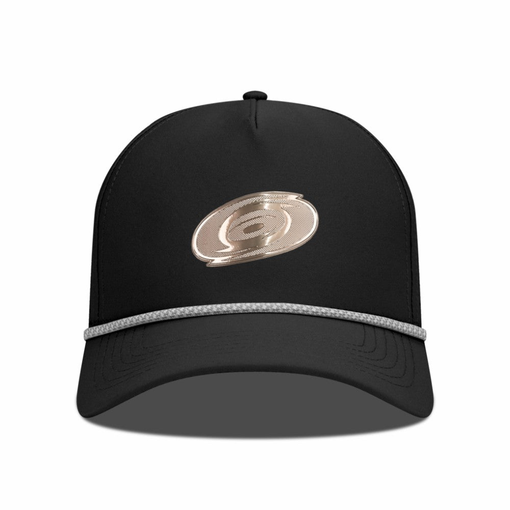 Carolina Hurricanes - Levelwear Gordon Copper Insignia Vented Adjustable Hat Black