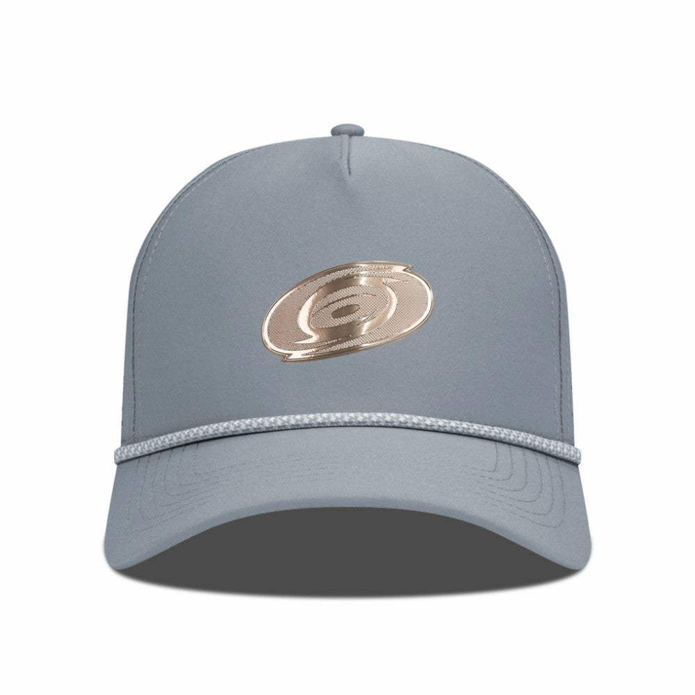 Carolina Hurricanes - Levelwear Gordon Copper Insignia Vented Adjustable Hat Gray
