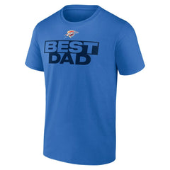 NBA - Oklahoma City Thunder Greatest Dad T-Shirt - Blue
