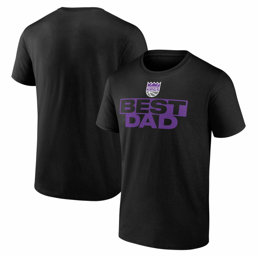 NBA - Sacramento Kings Greatest Dad T-Shirt - Black