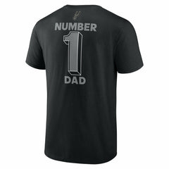 NBA - San Antonio Spurs #1 Dad Jersey T-Shirt - Black