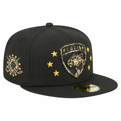 Florida Panthers - New Era Military Appreciation Digital Camo Stars 59FIFTY Fitted Hat Black