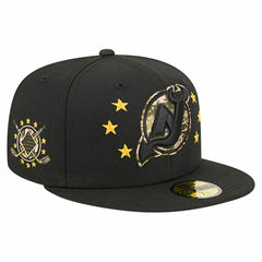 New Jersey Devils - New Era Military Appreciation Digital Camo Stars 59FIFTY Fitted Hat Black