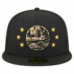 New York Islanders - New Era Military Appreciation Digital Camo Stars 59FIFTY Fitted Hat Black