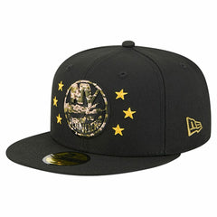 New York Islanders - New Era Military Appreciation Digital Camo Stars 59FIFTY Fitted Hat Black