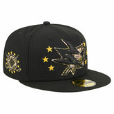 San Jose Sharks - New Era Military Appreciation Digital Camo Stars 59FIFTY Fitted Hat Black