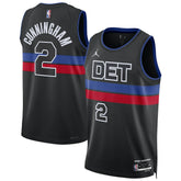 Nike - Cade Cunningham Detroit Pistons Unisex Swingman Jersey - Statement Editi- Black