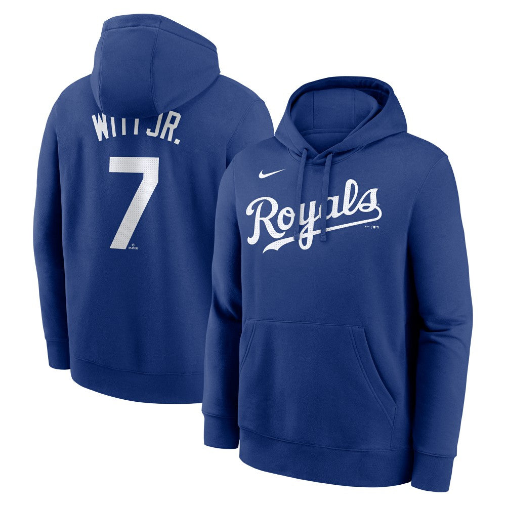 Bobby Witt Jr. Kansas City Royals Nike Player Name & Number Club Fleece Pullover Hoodie Sale