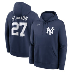 Giancarlo Stanton New York Yankees Nike Player Name & Number Club Fleece Pullover Hoodie Online