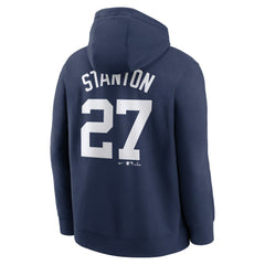 Giancarlo Stanton New York Yankees Nike Player Name & Number Club Fleece Pullover Hoodie Online