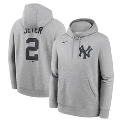 Derek Jeter New York Yankees Nike Player Name & Number Club Fleece Pullover Hoodie Sale
