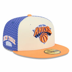 New Era - New York Knicks 2025/26 City Edition Alternate 59FIFTY Fitted Hat - Cream