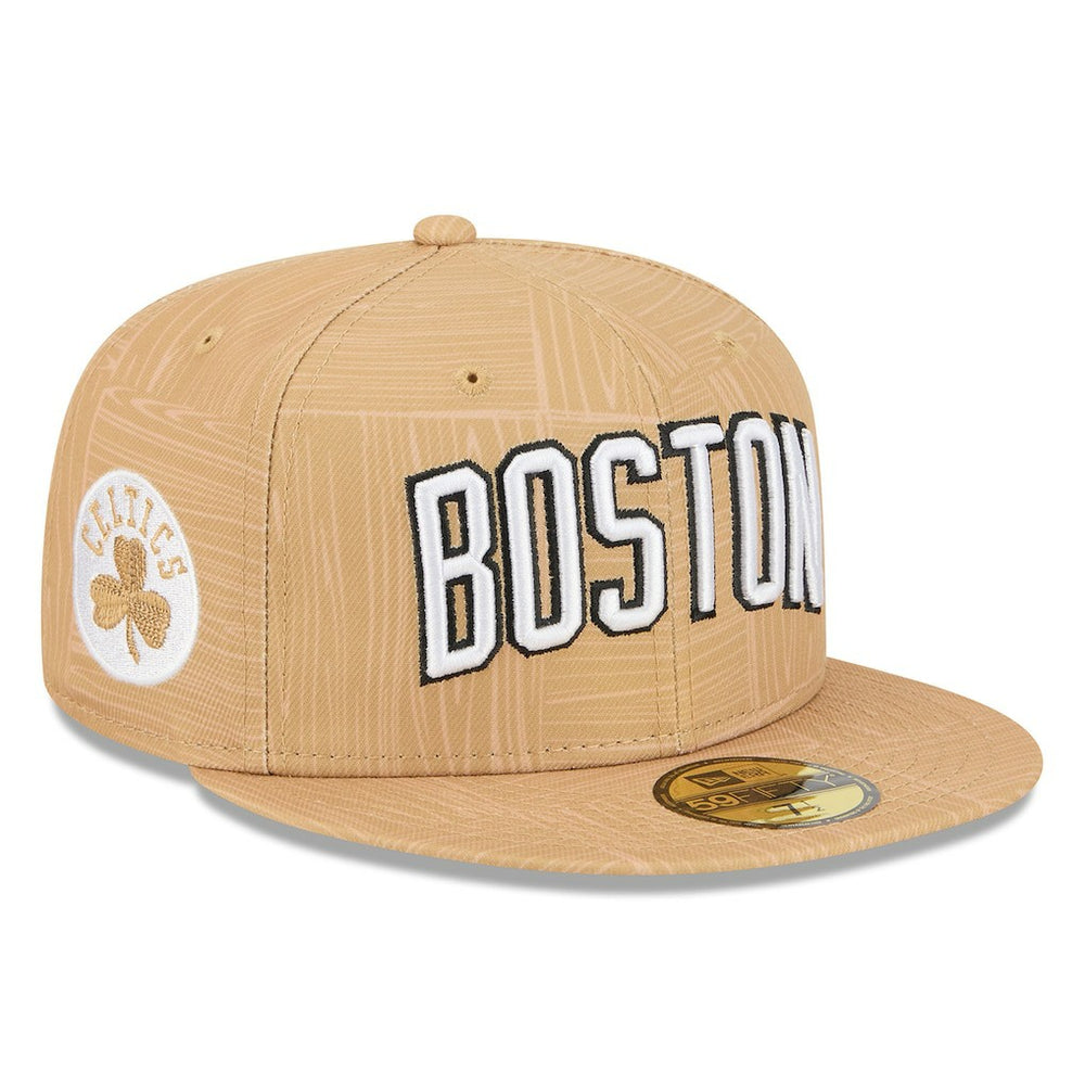 New Era - Boston Celtics 2025/26 City Edition Alternate 59FIFTY Fitted Hat - Gold