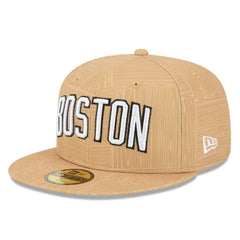 New Era - Boston Celtics 2025/26 City Edition Alternate 59FIFTY Fitted Hat - Gold