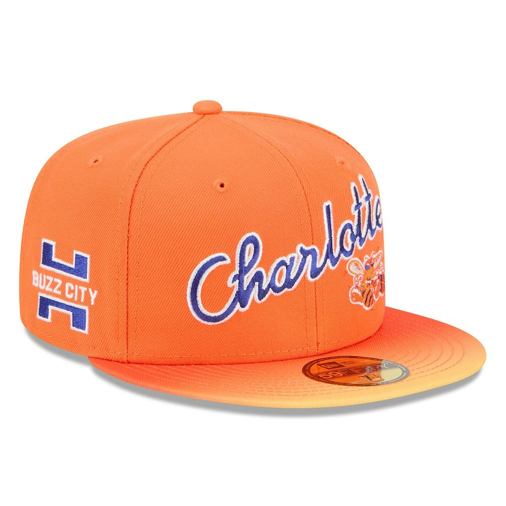 New Era - Charlotte Hornets 2025/26 City Edition Alternate 59FIFTY Fitted Hat - Orange