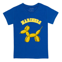 Seattle Mariners Tiny Turnip Youth Balloon Dog T-Shirt Clearance