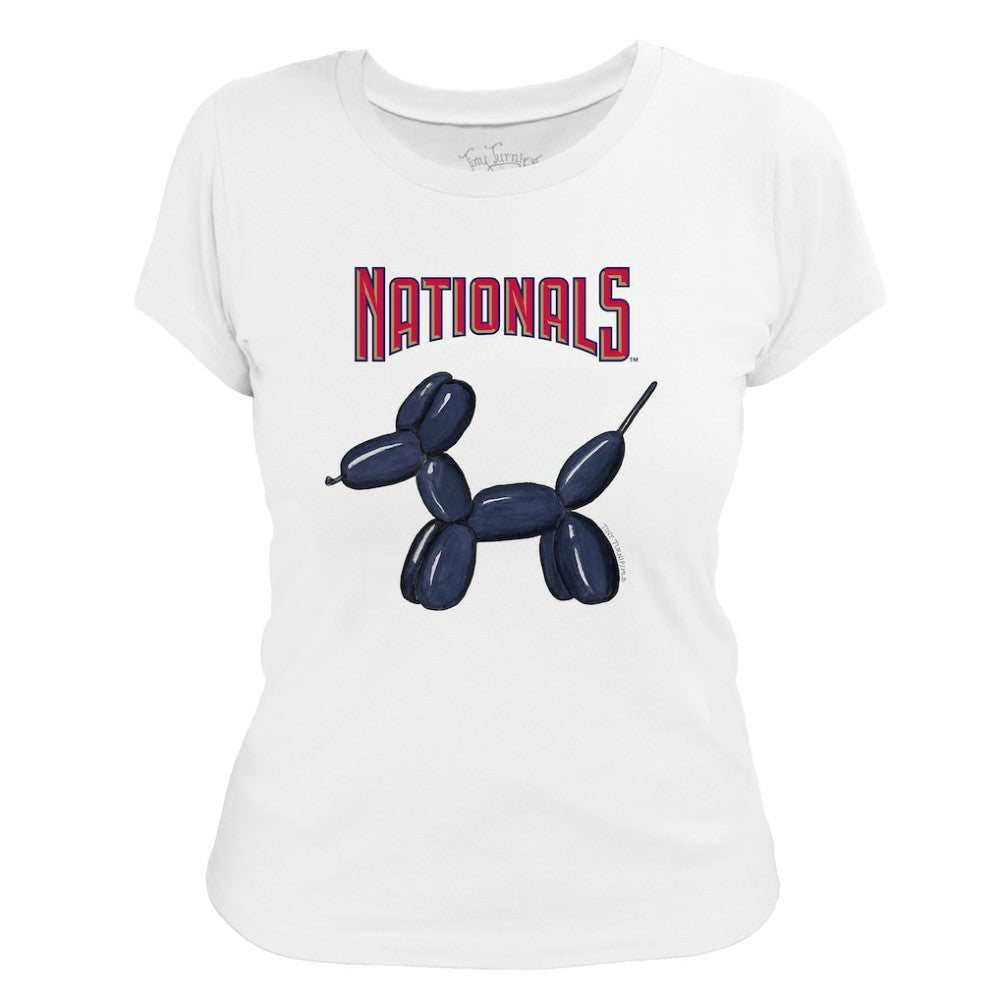 Washington Nationals Tiny Turnip Women's Balloon Dog T-Shirt Lifestyle