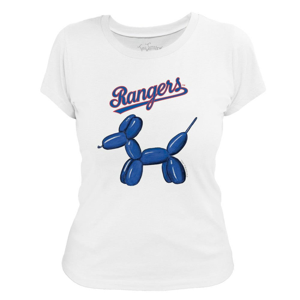 Texas Rangers Tiny Turnip Women's Balloon Dog T-Shirt Clearance