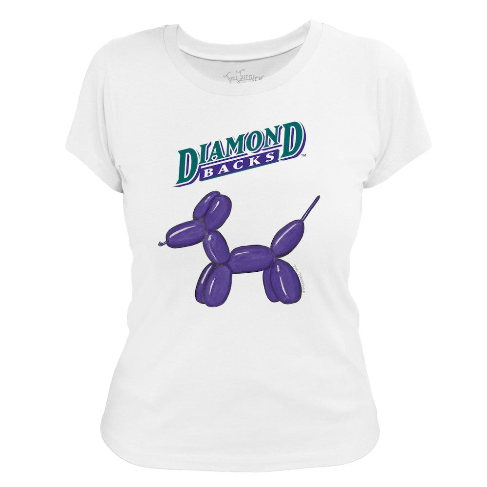 Arizona Diamondbacks Tiny Turnip Women's Balloon Dog T-Shirt for sale