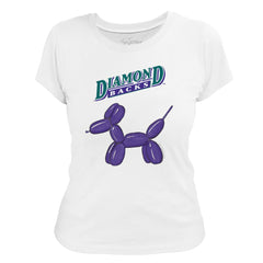 Arizona Diamondbacks Tiny Turnip Women's Balloon Dog T-Shirt for sale