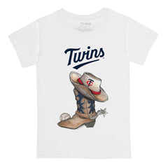 Minnesota Twins Tiny Turnip Youth Cowboy Boot T-Shirt On Sale