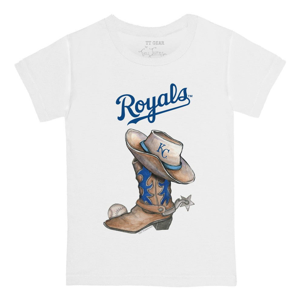 Kansas City Royals Tiny Turnip Youth Cowboy Boot T-Shirt Sale