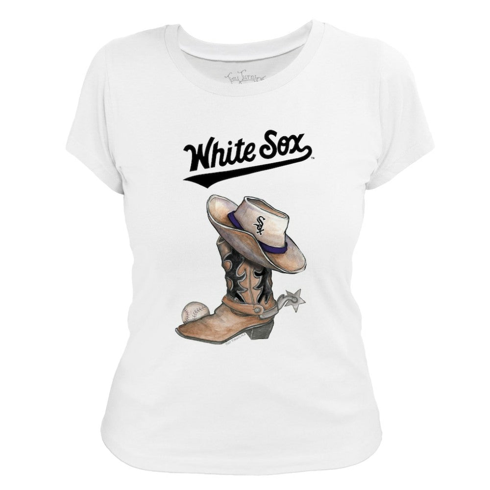 Chicago White Sox Tiny Turnip Women's Cowboy Boot T-Shirt Near Me