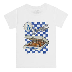 Los Angeles Dodgers Tiny Turnip Youth Pizza T-Shirt for sale