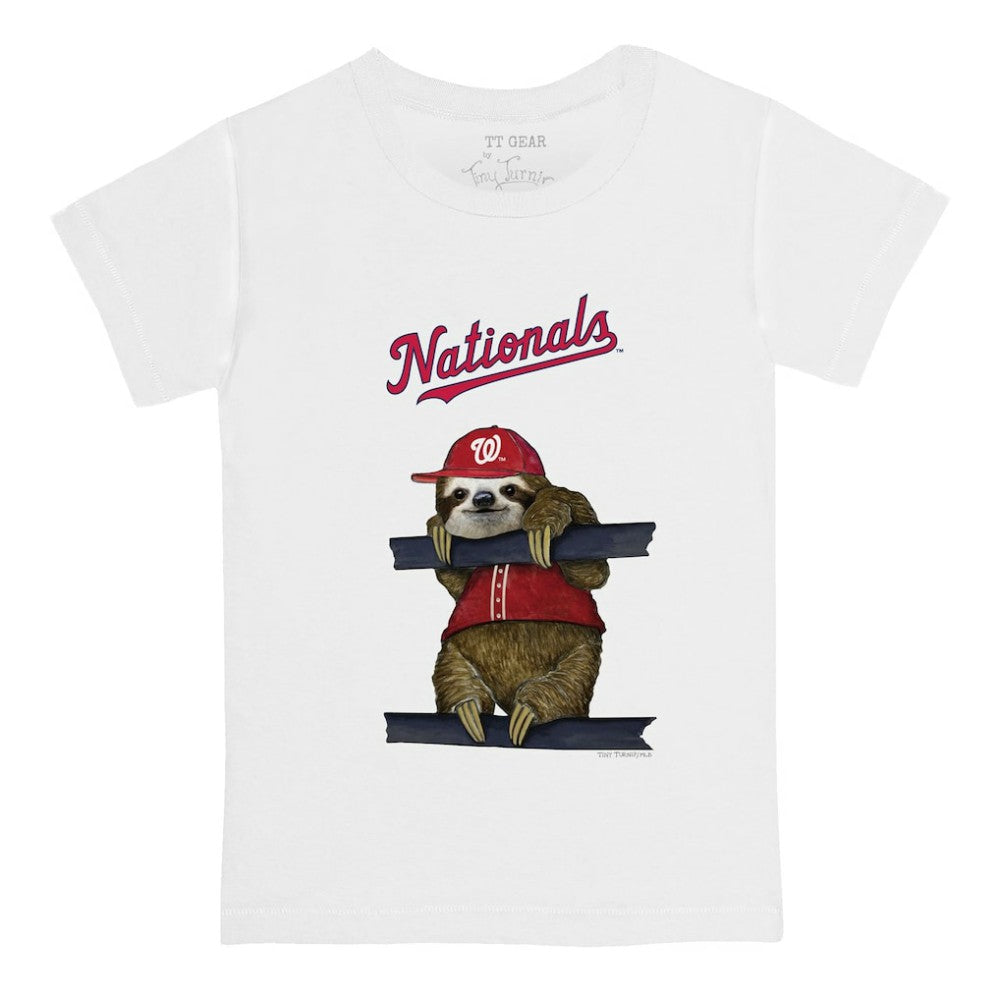 Washington Nationals Tiny Turnip Youth Sloth T-Shirt Online