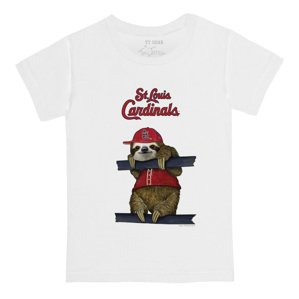 St. Louis Cardinals Tiny Turnip Youth Sloth T-Shirt for sale