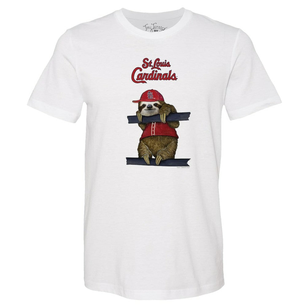 St. Louis Cardinals Tiny Turnip Unisex Sloth T-Shirt Sale