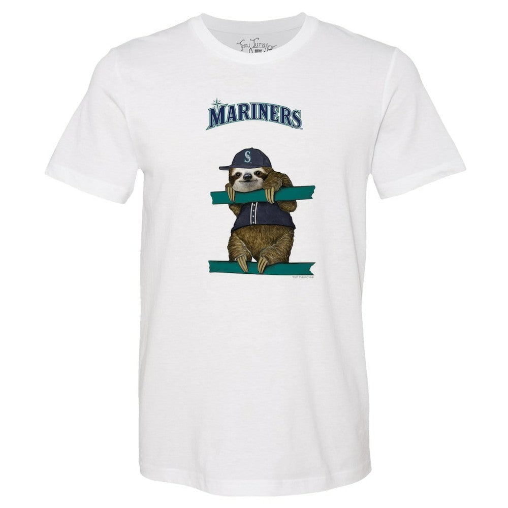 Seattle Mariners Tiny Turnip Unisex Sloth T-Shirt Online