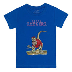 Texas Rangers Tiny Turnip Youth Velociraptor T-Shirt Clearance