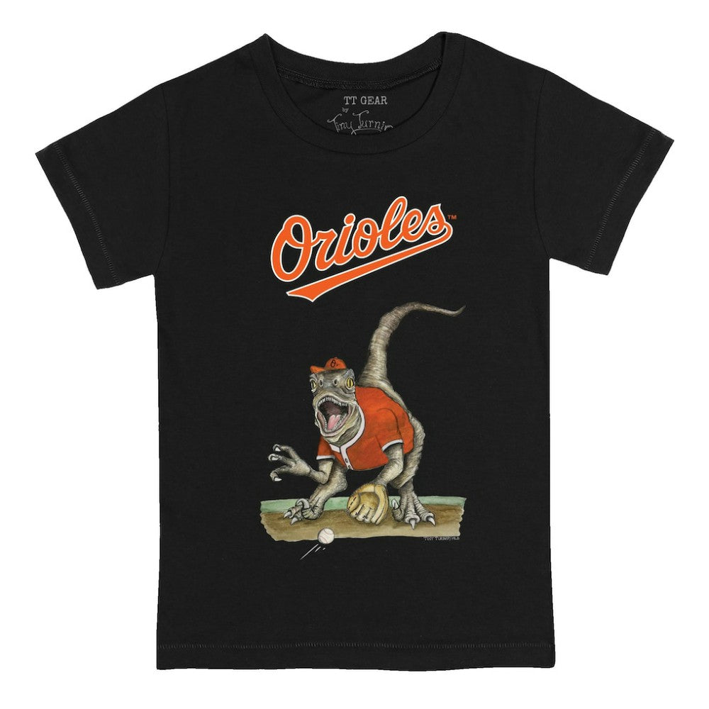 Baltimore Orioles Tiny Turnip Youth Velociraptor T-Shirt Clearance
