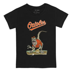 Baltimore Orioles Tiny Turnip Youth Velociraptor T-Shirt Clearance