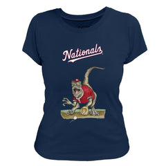 Washington Nationals Tiny Turnip Women's Velociraptor T-Shirt On Sale