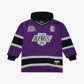 Los Angeles Kings - Mitchell & Ness x Just Don Jersey Hoodie Purple
