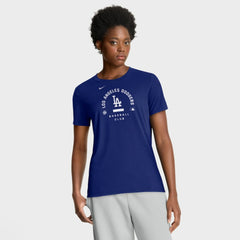 Los Angeles Dodgers Nike Women's Authentic Collection Early Work Tri-Blend Dri-FIT T-Shirt for sale